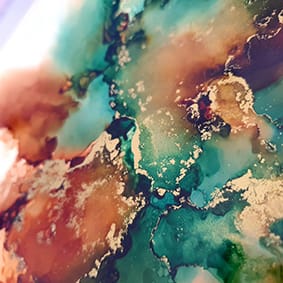 Australian made Alcohol Ink Artwork