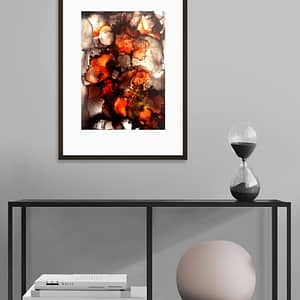 Australian made Alcohol Ink Artwork