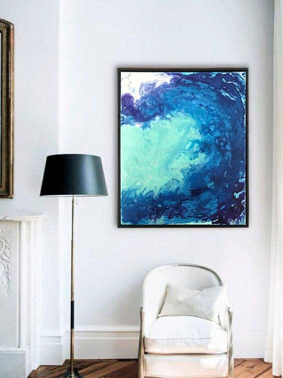 Wave – Acrylic Painting