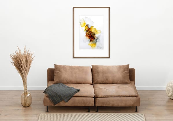 Australian made Alcohol Ink Artwork