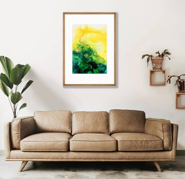 Australian made Alcohol Ink Artwork