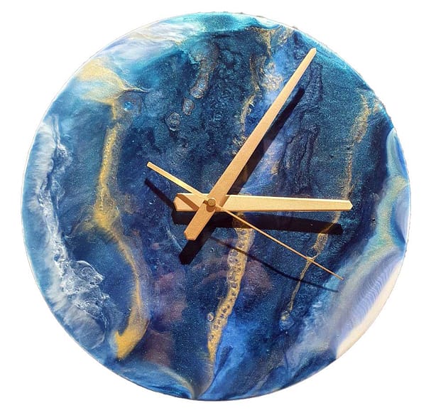 Bondi Clock | Custom Clock Made With Resin - Image 2