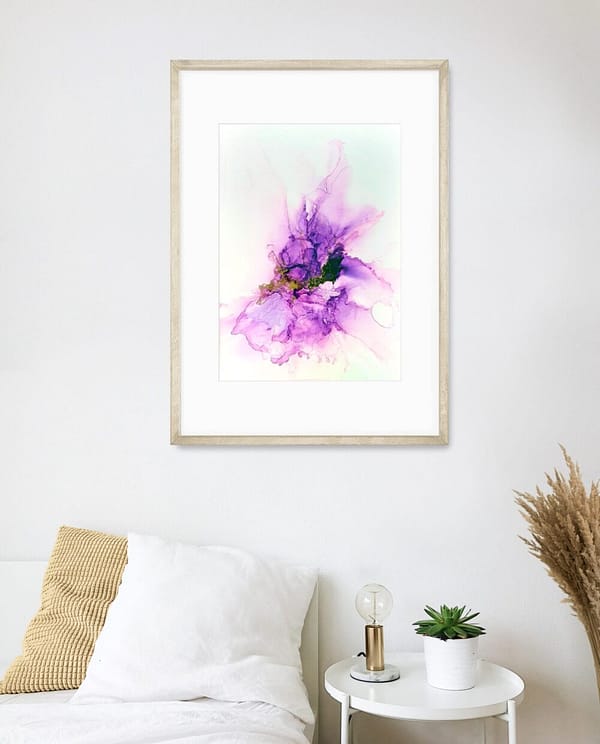 Australian made Alcohol Ink Artwork