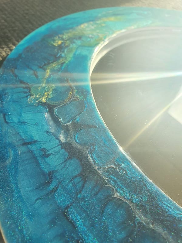 Ocean Mirror - Australian Made Resin Artwork - Image 4