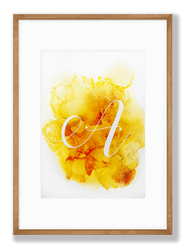 Alcohol Ink Personalised Gifts | Dylan Panetta Creative